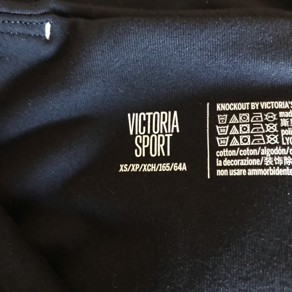 KNOCKOUT BY VICTORIA’S SECRET Black Crop Leggings - Picture 10 of 11